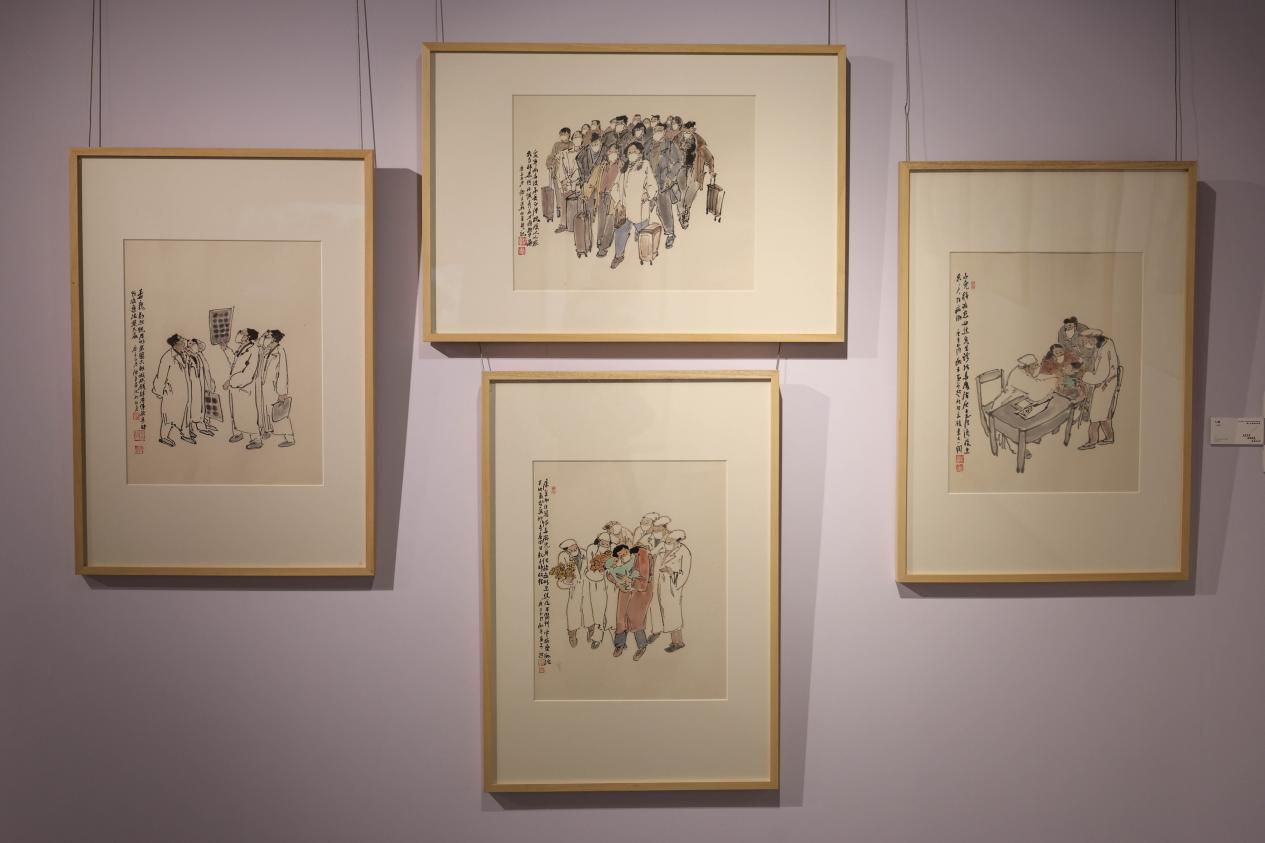 “旦复旦兮・正谊明道・逍遥山水”顾平中国画作品展复旦上医站开幕！