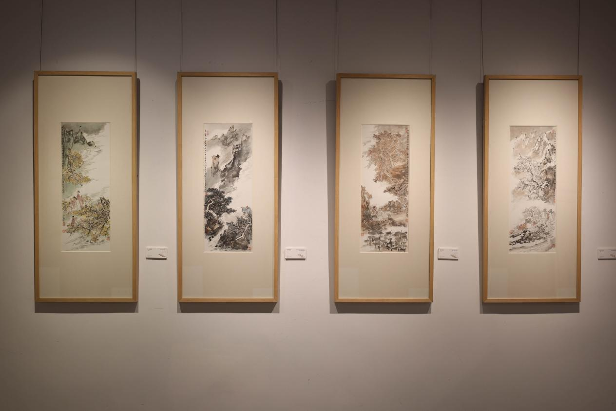 “旦复旦兮・正谊明道・逍遥山水”顾平中国画作品展复旦上医站开幕！